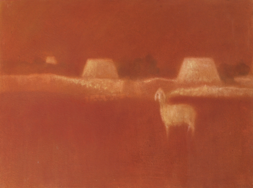 Capra e pagliare (60 x 80cm, oil on canvas)
