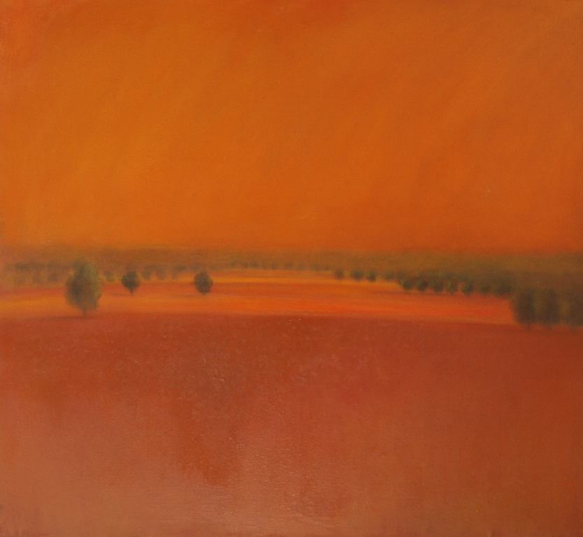 Salento landscape (110 x 120cm, oil on canvas)