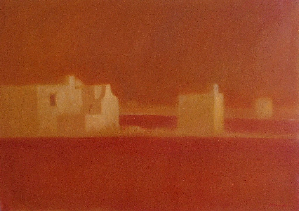 Ruines (100 x 140cm, oil on canvas)